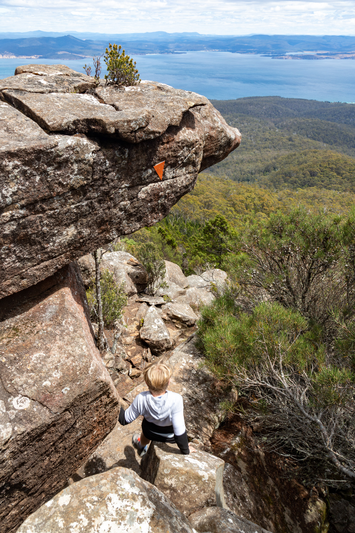 Hiking up Mount Maria - the highest peak on Maria Island | Hiking the World