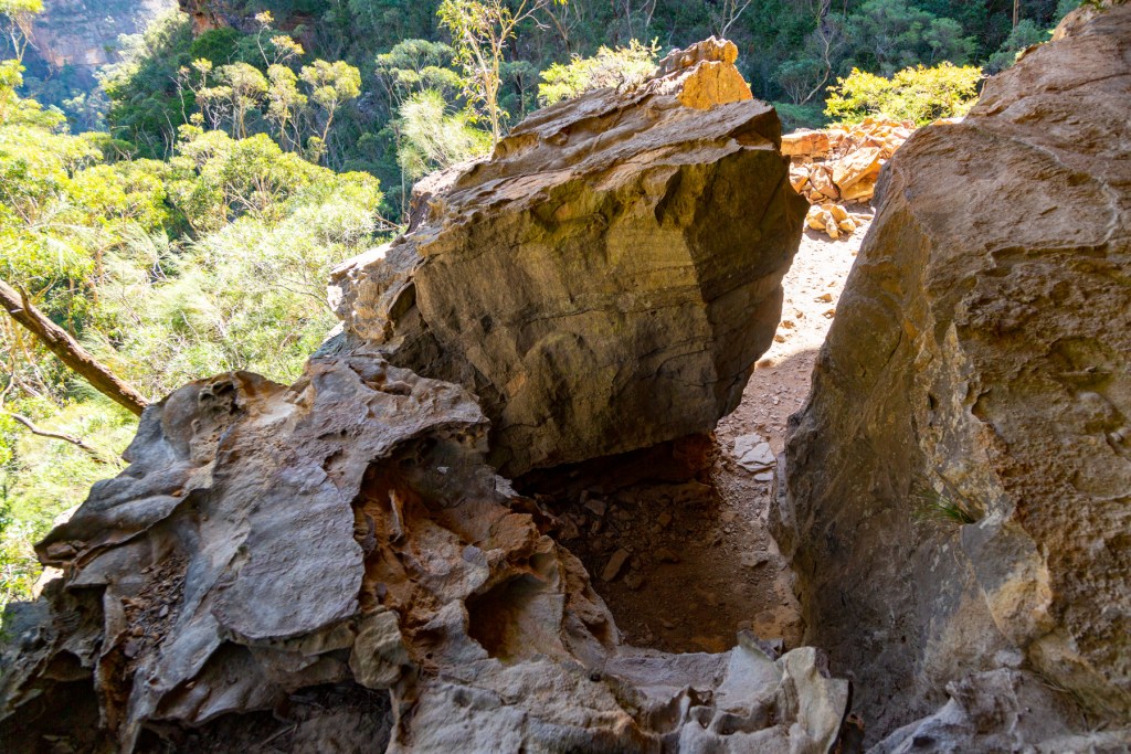 Cliff views from Fortress Rock and the intriguing Dr Darks Cave ...