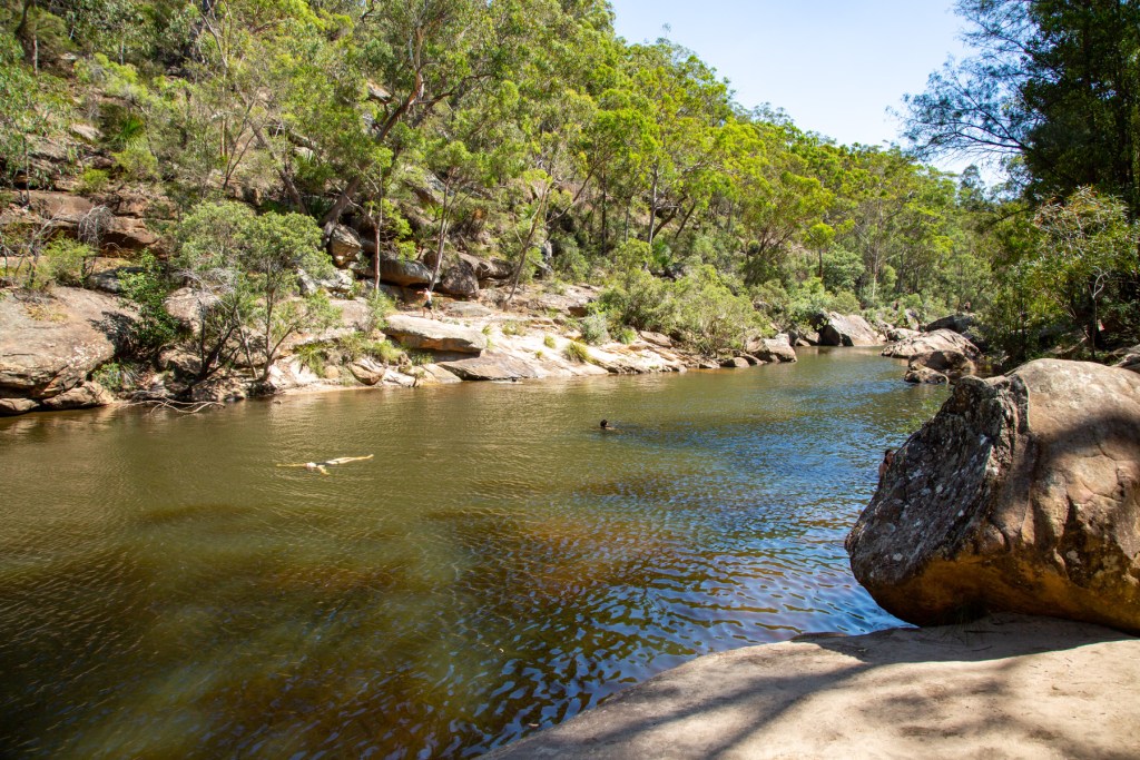 Glebrook Pool Jellybean Pool (Glenbrook) - the most popular Blue Mts swimming hole ...